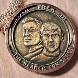 Star Trek III Gold Pendant